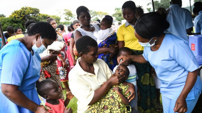 UNICEF Supports a Polio Vaccination Campaign after Case in Malawi