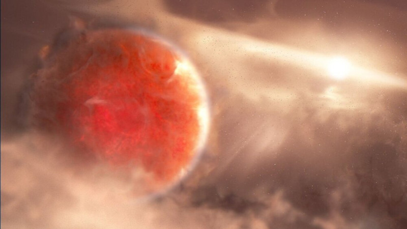 Astronomers Observe Huge Planet Being Formed