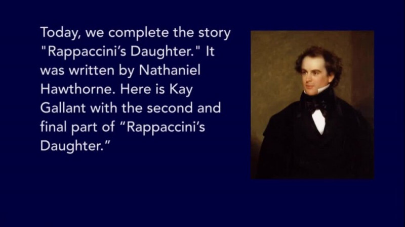 Rappaccini's Daughter by Nathaniel Hawthorne, Part Two