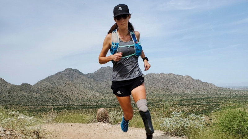 Woman with One Leg Seeks to Run 102 Marathons in 102 Days