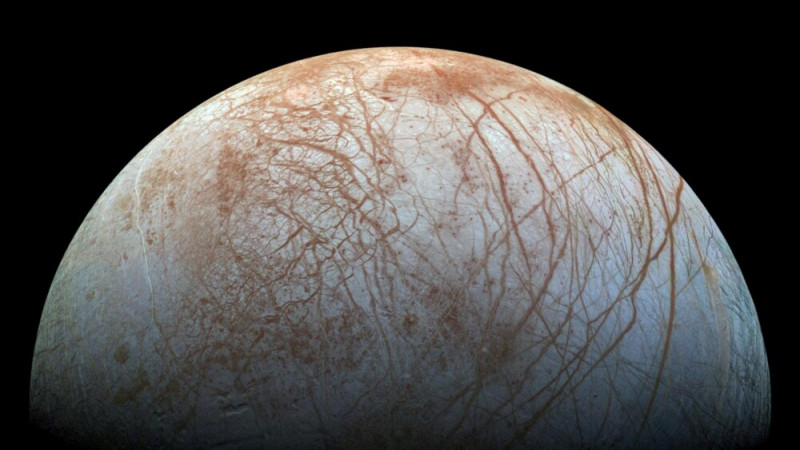 On Jupiter's Moon Europa, Earth-like Landforms Suggest Conditions for Life