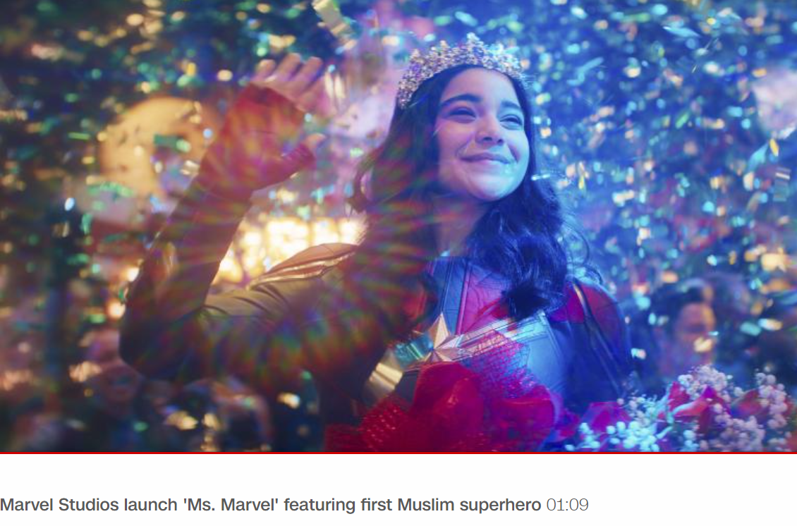 'Ms. Marvel' tackles a Muslim hero's teen troubles in a starry-eyed Disney+ series