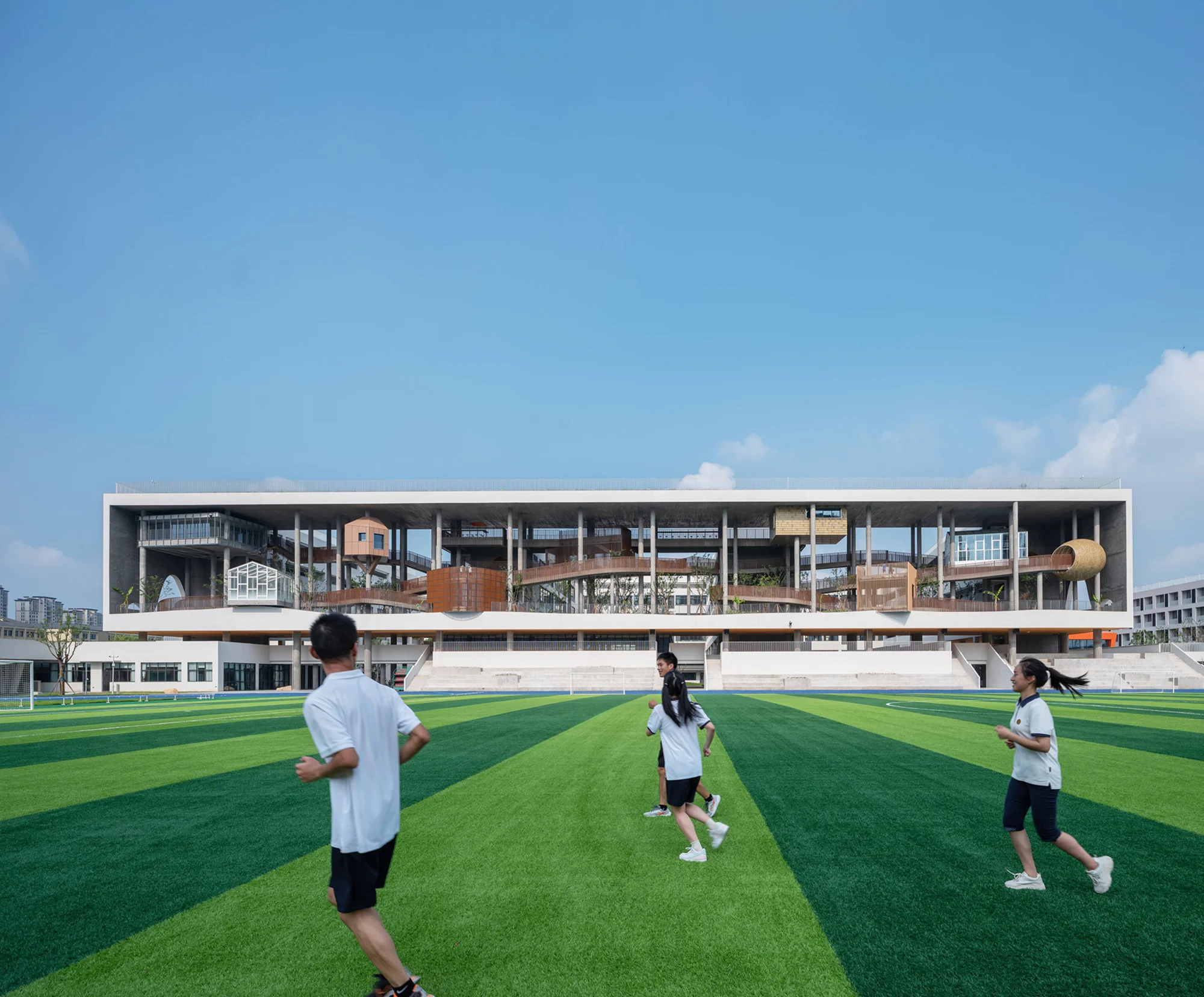 Serene Chinese boarding school named World Building of the Year