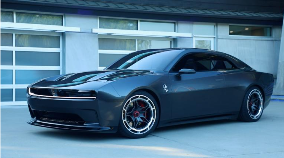 Most electric cars are quiet. But Dodge says its future electric muscle car will be super loud
