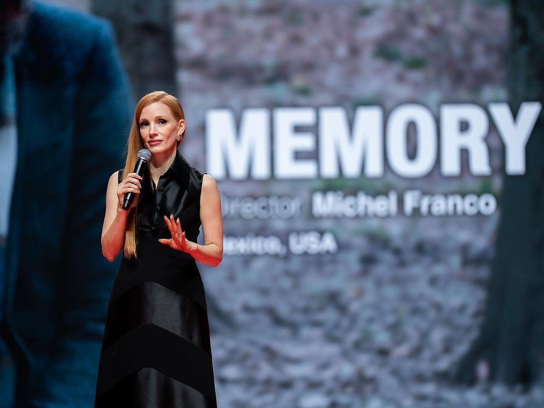 Jessica Chastain graces Marrakech International Film Festival with Cong Tri dress