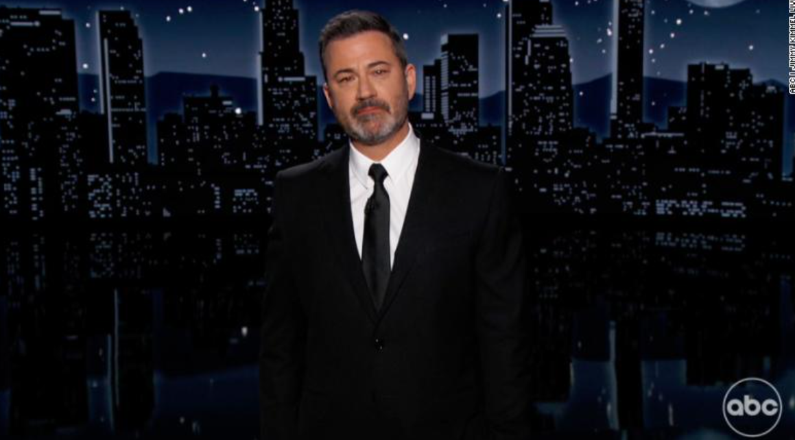 Jimmy Kimmel becomes emotional after Texas shooting: 'These are our children'