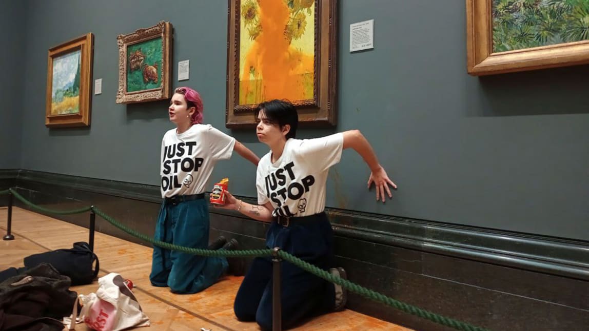 Are Just Stop Oil's dramatic art museum protests hurting their own cause?