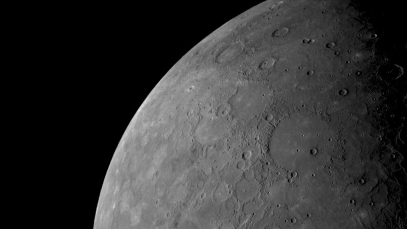 European and Japanese Spacecraft Examines Mercury's Pole 