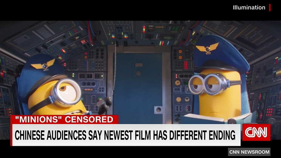 Chinese censors change ending of latest 'Minions' movie