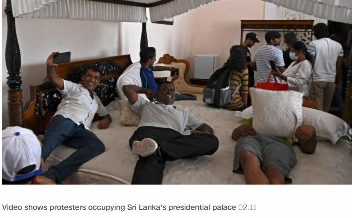 What's next for Sri Lanka as angry protesters occupy their leaders' luxury houses?