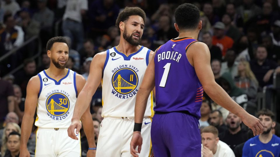 Klay Thompson ejected for first time in career in tempestuous 134-105 Golden State Warriors defeat to the Phoenix Suns