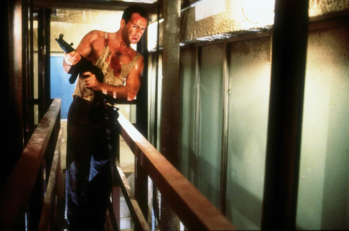 Remember when Bruce Willis' ‘Die Hard' character fought terrorists at a Christmas party in a tank top?