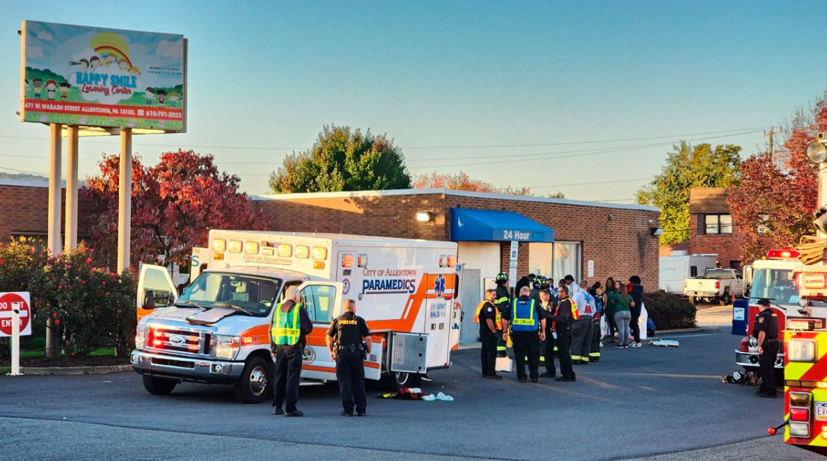 32 children and daycare employees are rushed to hospitals after a carbon monoxide leak