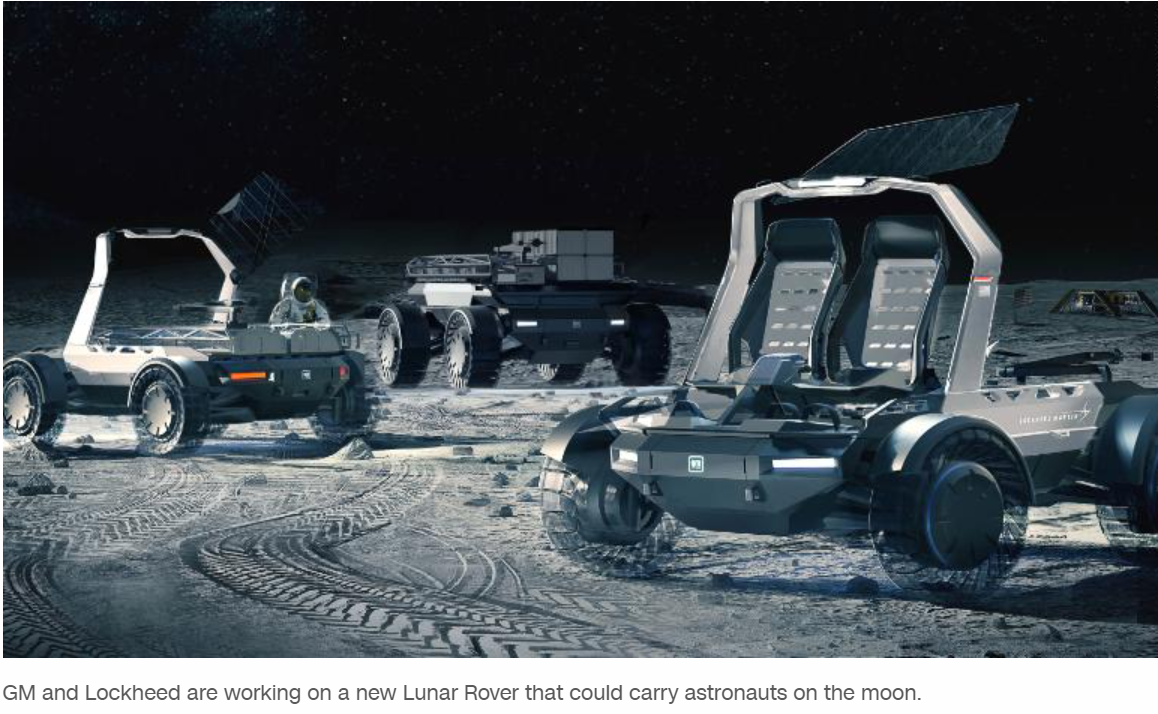 GM and Lockheed are expanding their moon buggy into a whole lunar lineup