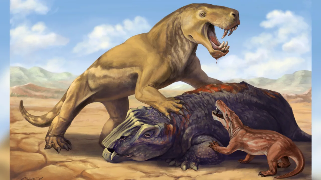 Saber-toothed mammalian ancestor reveals how unstable life was during ‘the Great Dying'