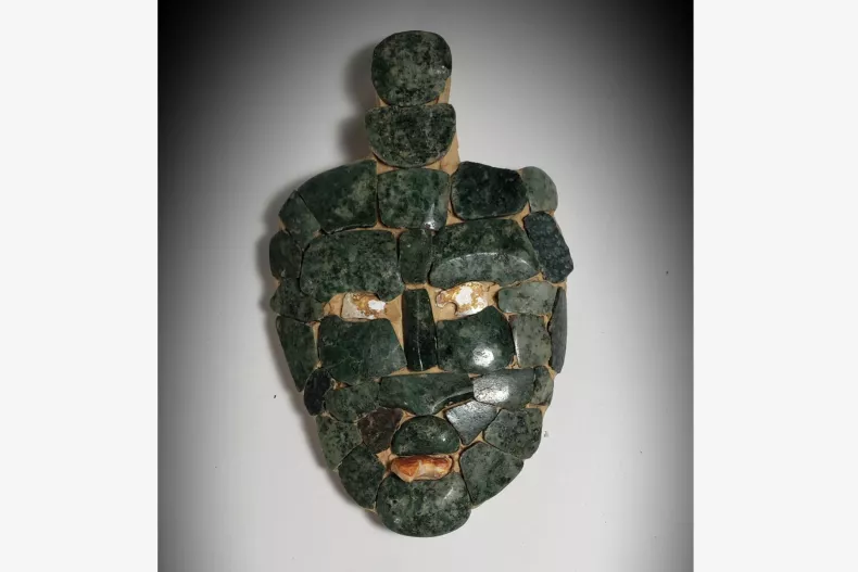 'Extremely Rare' Jade Mask Found in Maya King's Tomb From 1,700 Years Ago