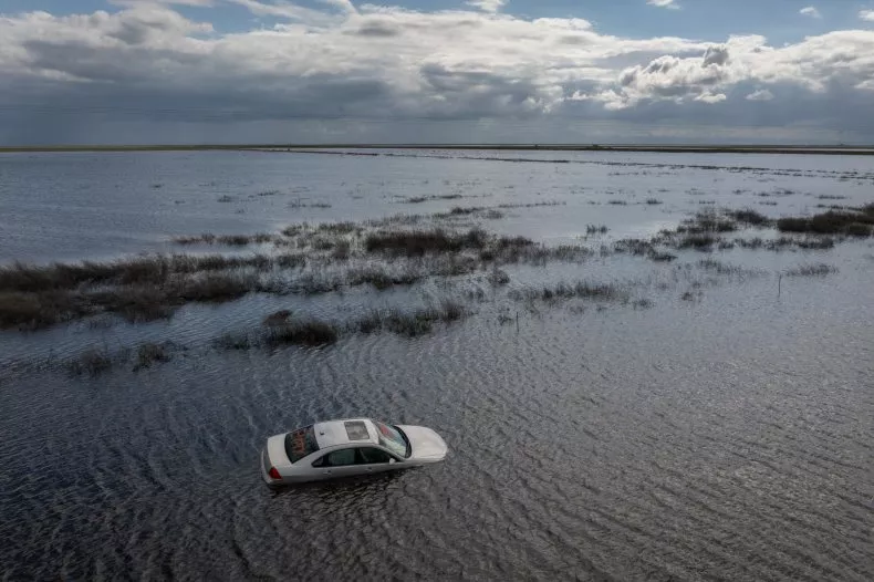 Despite Atmospheric River, California's Tulare Lake Is Vanishing Again