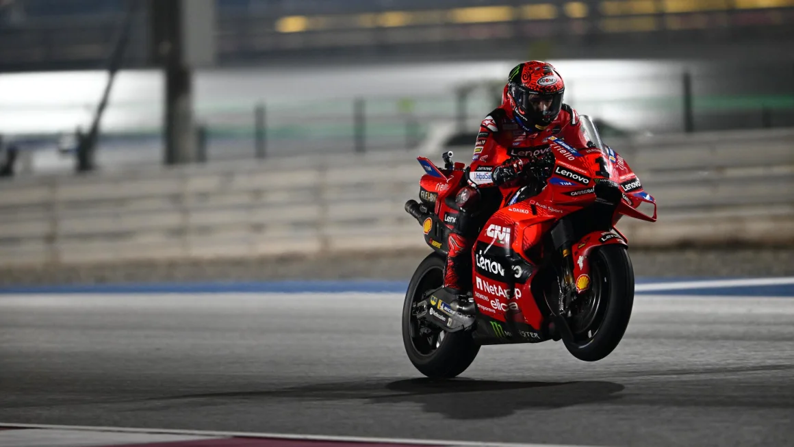 ‘Sleeping giant' MotoGP awakens in Qatar, with eyes on US – and a little help from rapper Pitbull and AI