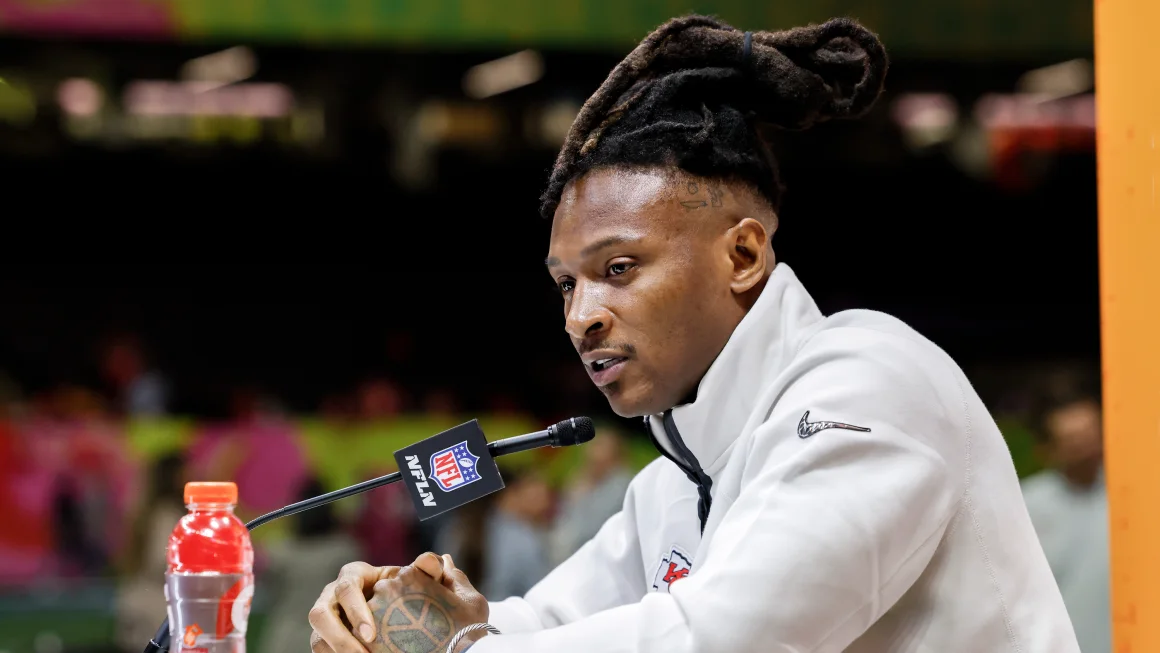 DeAndre Hopkins finally gets his Super Bowl moment – and the chance to wear his late father's mink coat