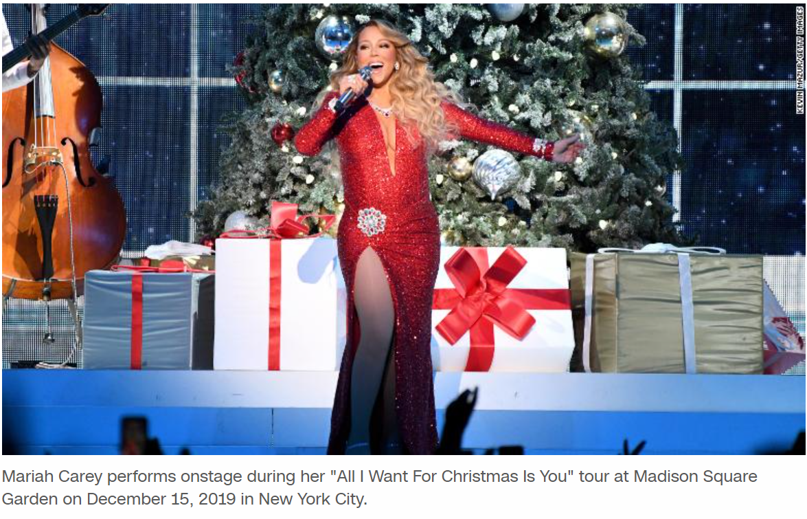 Mariah Carey sued over hit track 'All I Want for Christmas Is You'