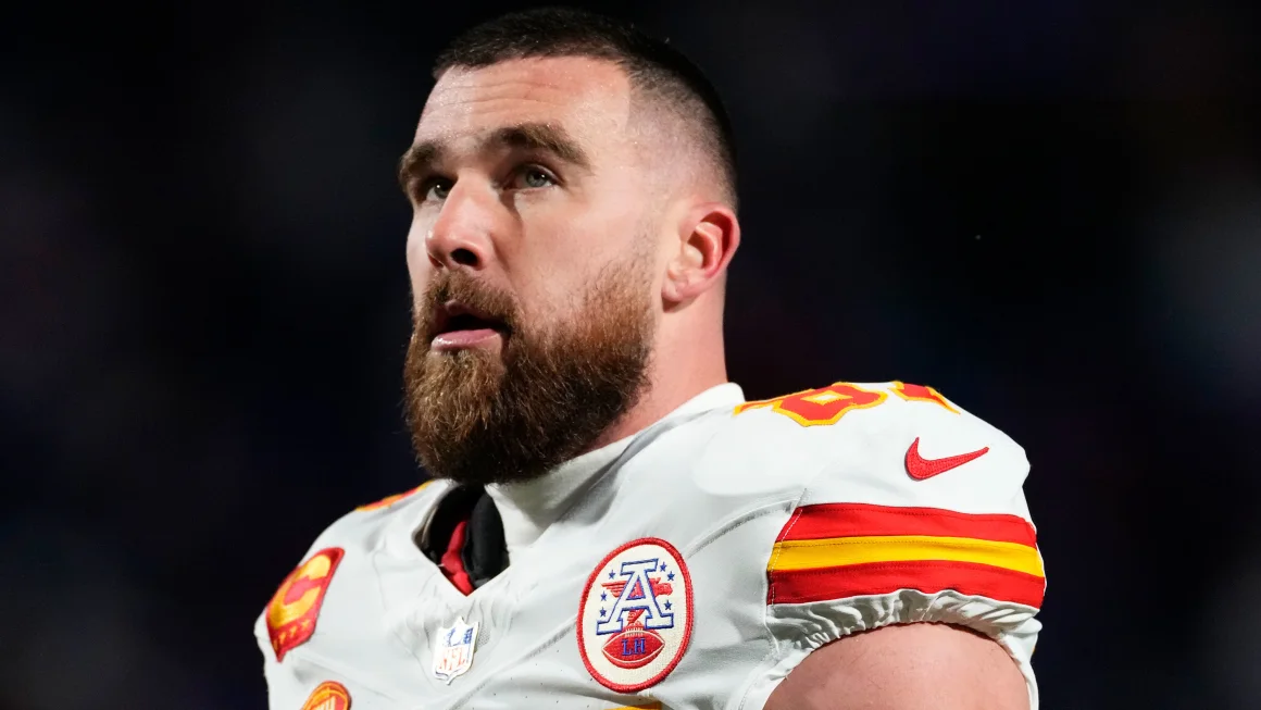 Travis Kelce embraces spotlight from dating Taylor Swift, but has full attention on Sunday's AFC Championship game