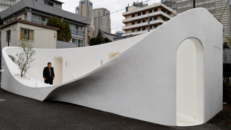 In Tokyo Neighborhood, Artistic Toilets Get Attention 