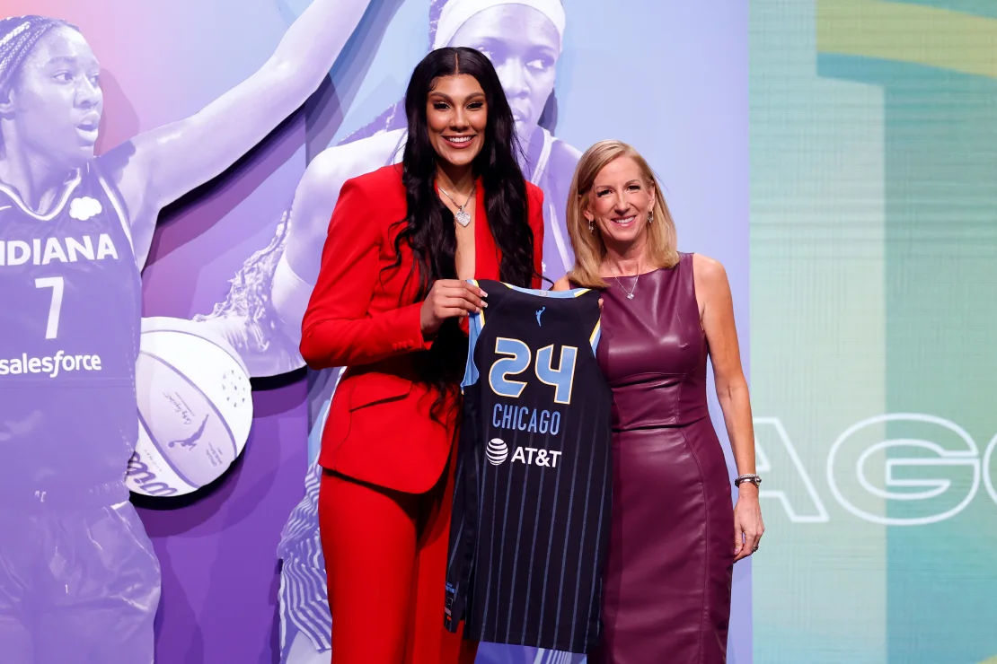 WNBA draft: Caitlin Clark selected No. 1 by Indiana Fever, while Kamilla Cardoso and Angel Reese are teaming up in Chicago