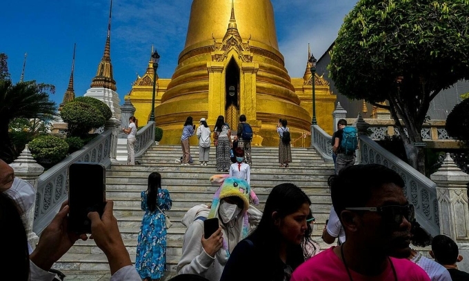 Thailand records 2.74 million foreign tourist arrivals in January