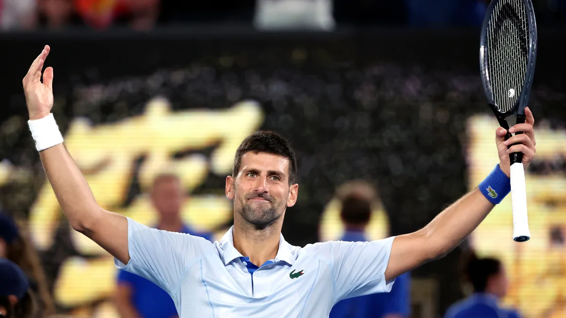 Novak Djokovic drops just three games and equals Roger Federer record as he reaches Australian Open quarterfinals