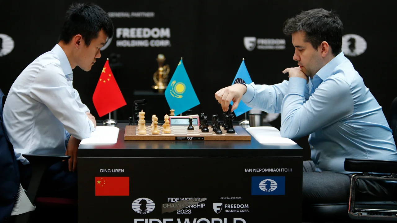 Ding Liren becomes world chess champion after beating Ian Nepomniachtchi in enthralling finale