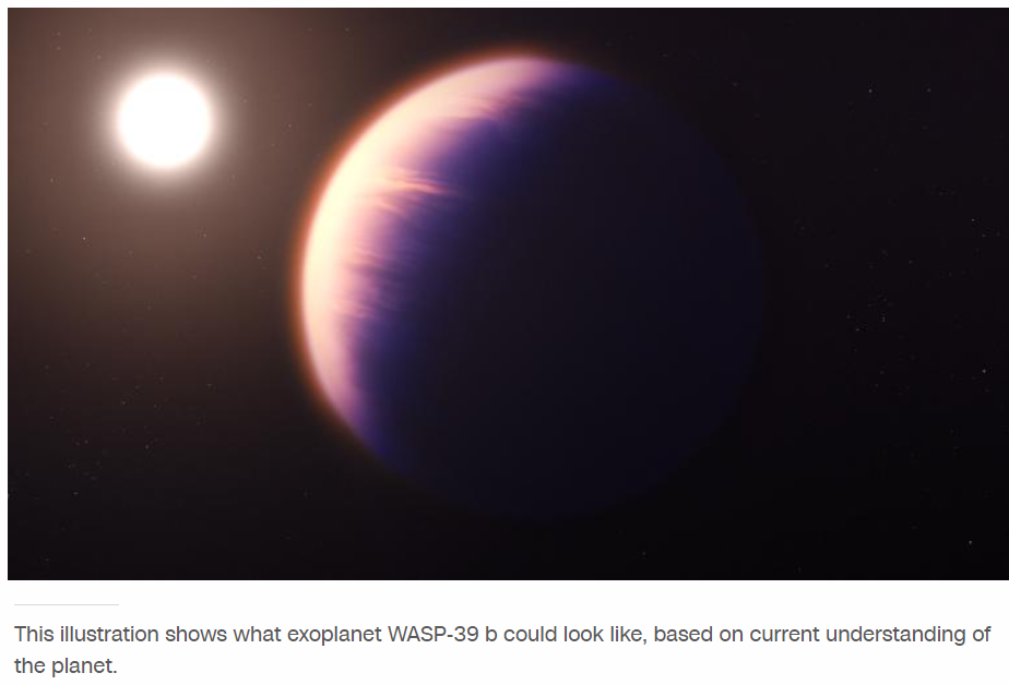 NASA's Webb telescope captures first evidence of carbon dioxide on an exoplanet