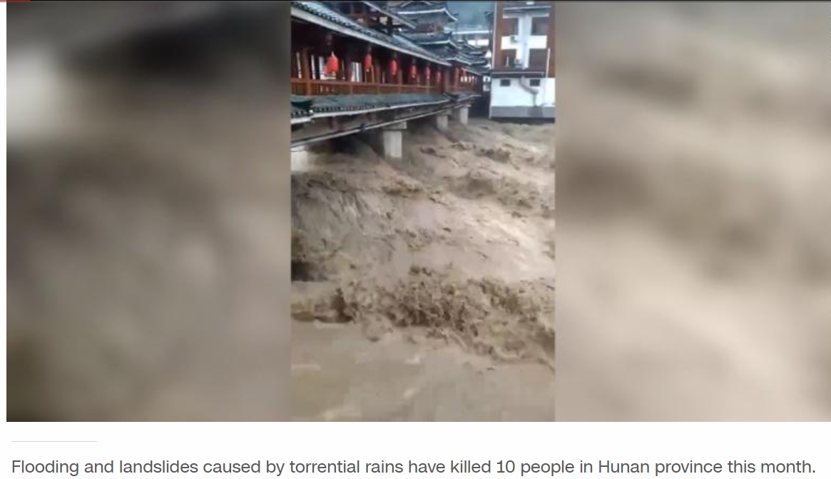 Torrential rains kill dozens in southern China as climate change amplifies flood seasons