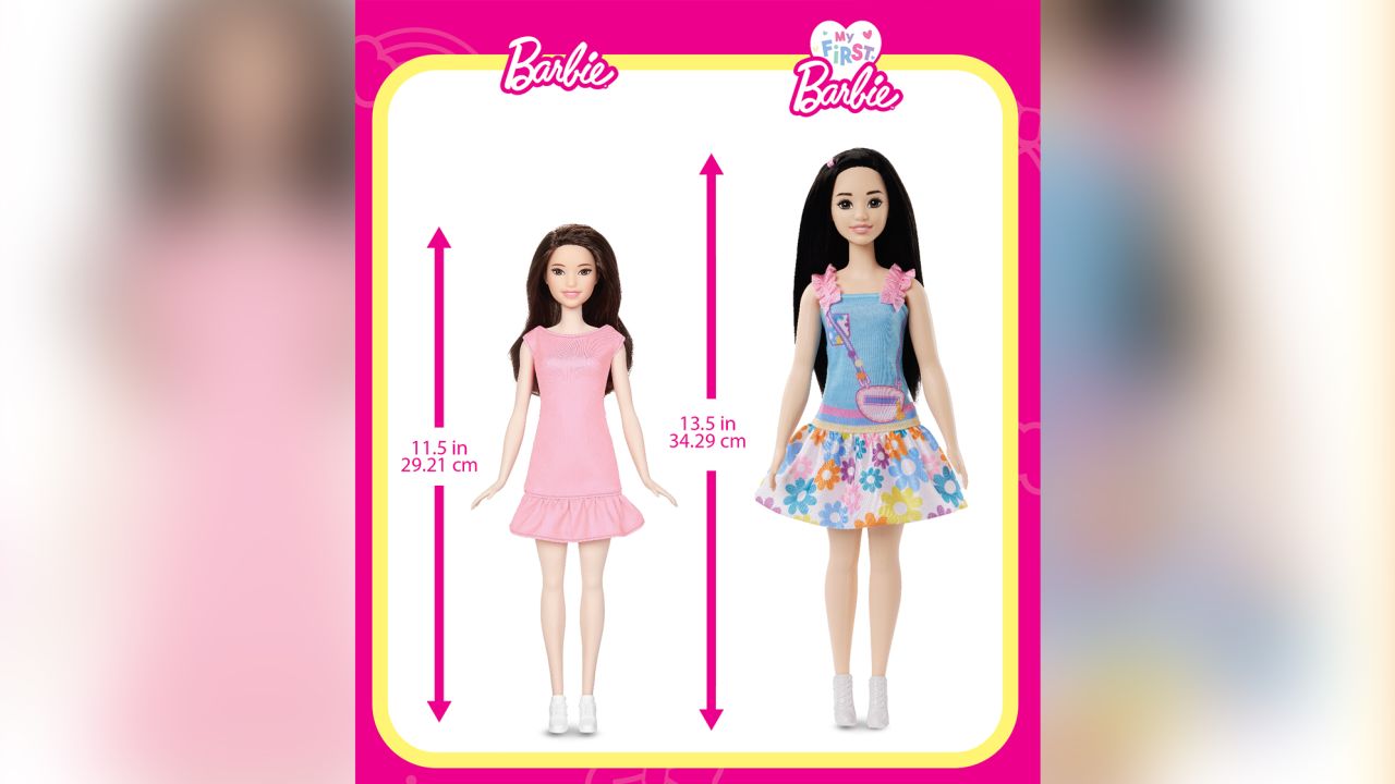 Mattel launches new Barbie doll for preschoolers
