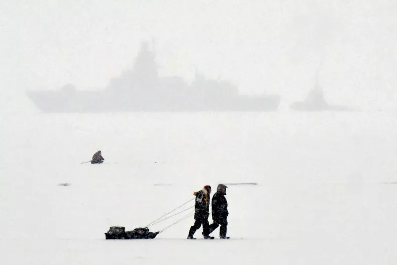 Russian Navy Officer Found Frozen to Death in His Home