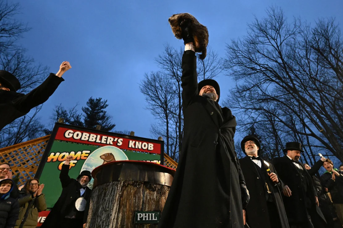 What did the groundhog see? Punxsutawney Phil's winter predictions are in