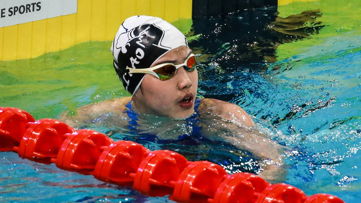 Yu Zidi, a 12-year-old Chinese swimming ‘sensation,' sets 200-meter individual medley record