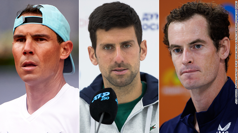 Nadal, Djokovic and Murray slam Wimbledon decision to ban Russian and Belarusian athletes