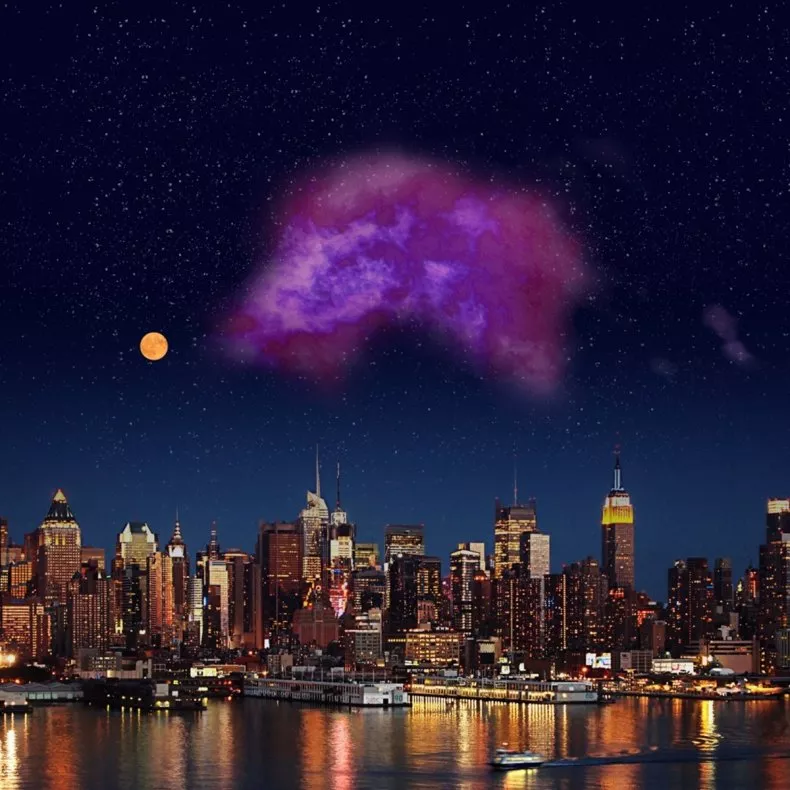 Astrophysicists Discover Vast Hidden Star-Forming Cloud Near Solar System